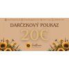 Kvetinový darčekový poukaz - Sunflower